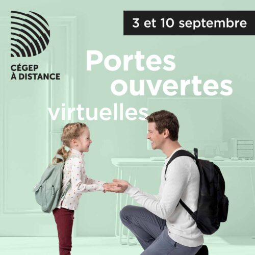 Portes ouvertes les 3 et 10 septembre. Inscrivez-vous maintenant.